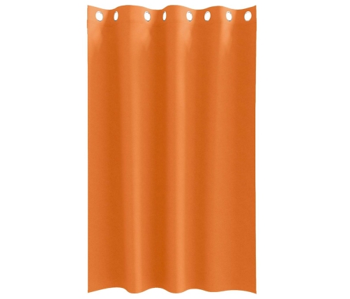 Aizkari 2 Pcs Skaisti Oranžs 175 X 140 Cm Poliesters Vidaxl