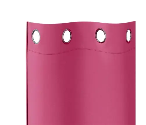 Užtemdymo Užuolaidos Su Užuolaidomis Bright Pink Poliesteris