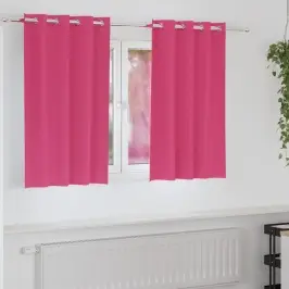 Pimendavad Kardinad Kardinatega Bright Pink Polüester