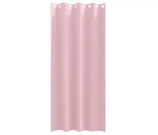 Aizkari Ar Aizkariem 2 Pcs Bērnu Rozā 260 X 140 Cm Poliesters Vidaxl