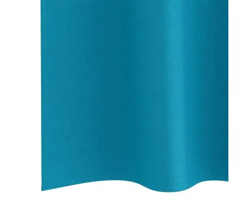 Aizkari Ar Aizkariem 2 Pcs Tirkīzzila 175 X 140 Cm Poliesters Vidaxl