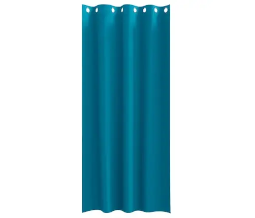 Aizkari Ar Aizkariem 2 Pcs Tirkīzzila 225 X 140 Cm Poliesters Vidaxl Aizkari Ar Aizkariem 2 Pcs Tirkīzzila 225 X 140 Cm Poliesters Vidaxl