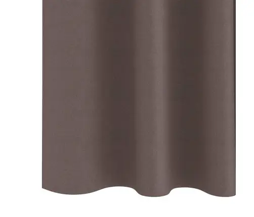 Užuolaidos Su Žiedais, Blokuojančios Šviesą Tamsiai Rudas