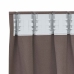 Aptumšojošie Aizkari 2 Pcs Tumši Brūna 245 X 140 Cm Poliesters Vidaxl
