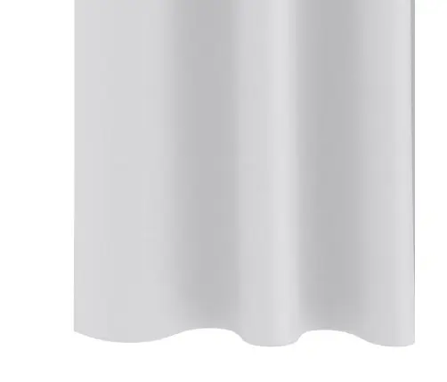 Kardinad Rõngastega Helehall Polüester