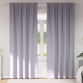 Pimendavad Kardinad Kardinatega Metal Grey Polüester