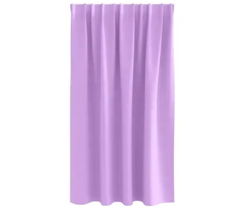 Aizkari Ar Aizkariem 2 Pcs Violeta 140 X 140 Cm Poliesters Vidaxl