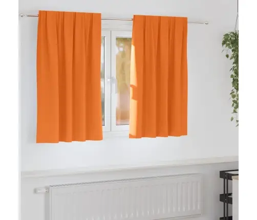 Aizkari 2 Pcs Skaisti Oranžs 140 X 140 Cm Poliesters Vidaxl Aizkari 2 Pcs Skaisti Oranžs 140 X 140 Cm Poliesters Vidaxl