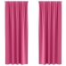 Pimendavad Kardinad Kardinatega Bright Pink Polüester