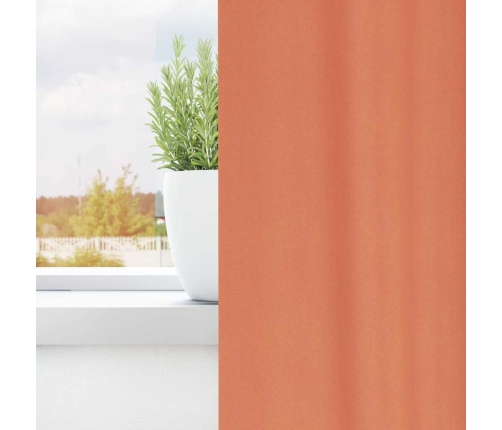 Aizkari Ar Aizkariem 2 Pcs Sarkanbrūns 140 X 140 Cm Poliesters Vidaxl