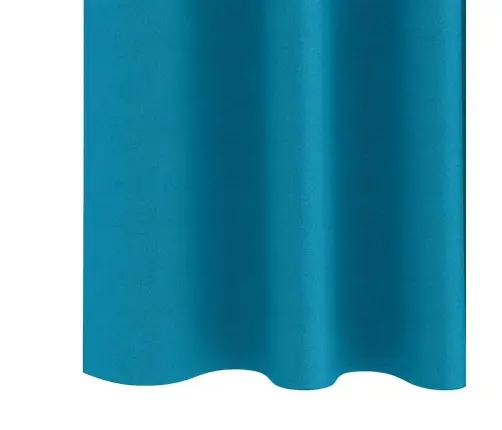 Aizkari Ar Aizkariem 2 Pcs Tirkīzzila 245 X 140 Cm Poliesters Vidaxl