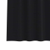 Aizkari Ar Aizkariem 2 Pcs Melna 260 X 140 Cm Poliesters Vidaxl