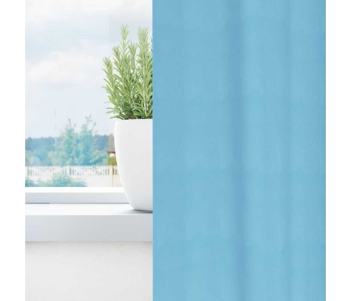 Aptumšojošie Aizkari 2 Pcs Gaiši Zila 225 X 140 Cm Poliesters Vidaxl