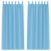 Aptumšojošie Aizkari 2 Pcs Gaiši Zila 225 X 140 Cm Poliesters Vidaxl
