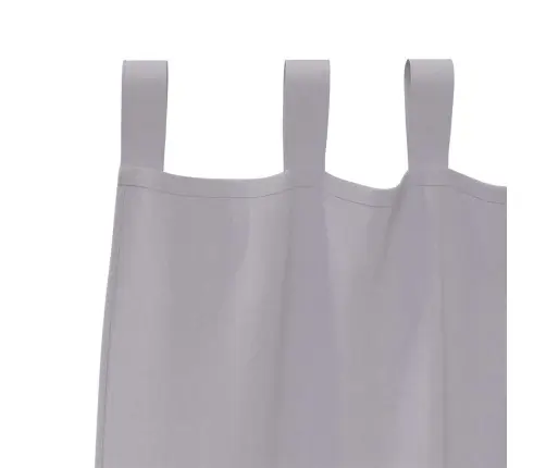 Aizkari 2 Pcs Metāla Pelēks 245 X 140 Cm Poliesters Vidaxl