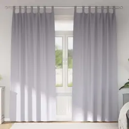 Užtemdymo Užuolaidos Su Užuolaidomis Metal Grey Poliesteris