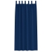 Aizkari Ar Aizkariem 2 Pcs Tumši Zila 245 X 140 Cm Poliesters Vidaxl