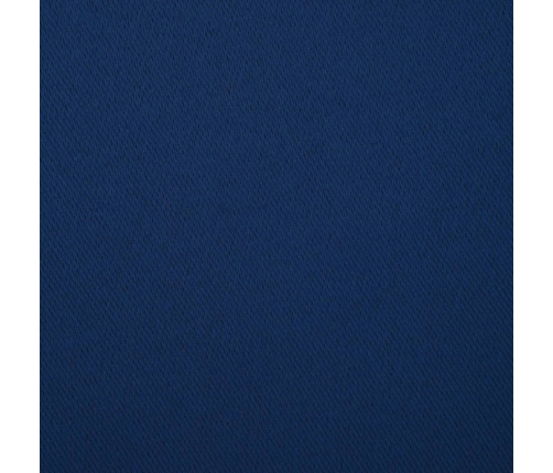Aizkari Ar Aizkariem 2 Pcs Tumši Zila 245 X 140 Cm Poliesters Vidaxl