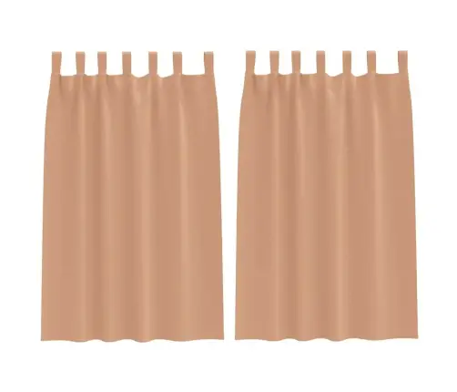 Užuolaidos Su Žiedais, Blokuojančios Šviesą 2 Pcs