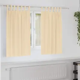 Užtemdymo Užuolaidos Kreminė Poliesteris
