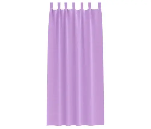 Aizkari Ar Aizkariem 2 Pcs Violeta 260 X 140 Cm Poliesters Vidaxl Aizkari Ar Aizkariem 2 Pcs Violeta 260 X 140 Cm Poliesters Vidaxl