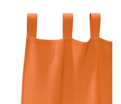 Užtemdymo Užuolaidos Su Užuolaidomis Bright Orange Poliesteris