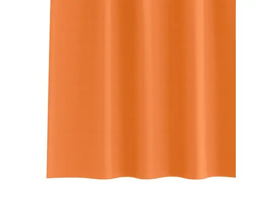 Aizkari 2 Pcs Skaisti Oranžs 245 X 140 Cm Poliesters Vidaxl
