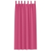 Aizkari Ar Aizkariem 2 Pcs Skaisti Rozā 260 X 140 Cm Poliesters Vidaxl