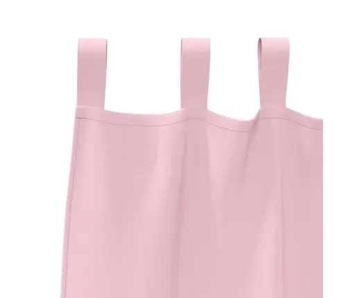 Aizkari Ar Aizkariem 2 Pcs Bērnu Rozā Poliesters Vidaxl