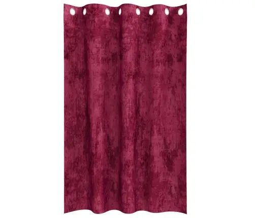 Samta Aizkaru 2 Gab. Ar Acīšiem, Vīna Sarkani, 175X140 Cm Vidaxl