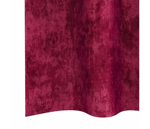 Užuolaida 2 Pcs Vyno Raudonumo 245 X 140 Cm Aksomas