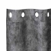 Užuolaida Su Užuolaidomis 2 Pcs Pilka 140 X 140 Cm Aksomas