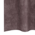 Kardin Kardinatega 2 Pcs Pruun 260 X 140 Cm Samet