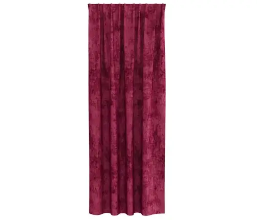 Užuolaida 2 Pcs Vyno Raudonumo 225 X 140 Cm Aksomas