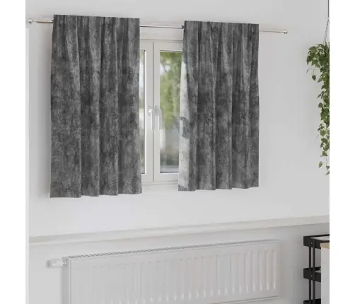 Kardin Kardinatega 2 Pcs Hall 140 X 140 Cm Samet