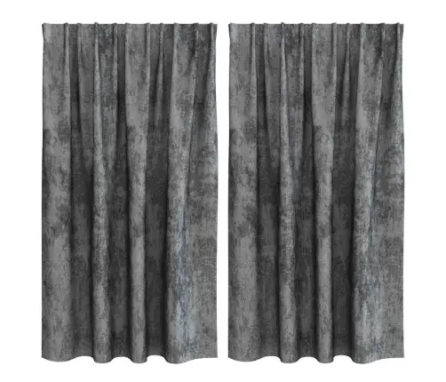 Kardin Kardinatega 2 Pcs Hall 140 X 140 Cm Samet