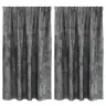 Kardin Kardinatega 2 Pcs Hall 140 X 140 Cm Samet