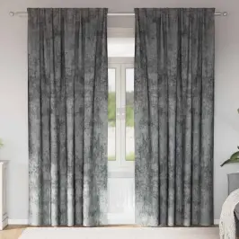 Kardin Kardinatega 2 Pcs Hall 245 X 140 Cm Samet