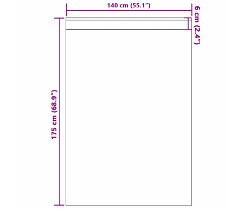 Kardin Kardinatega 2 Pcs Pruun 175 X 140 Cm Samet