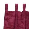 Užuolaida 2 Pcs Vyno Raudonumo 260 X 140 Cm Aksomas