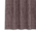 Kardin Kardinatega 2 Pcs Pruun 140 X 140 Cm Samet