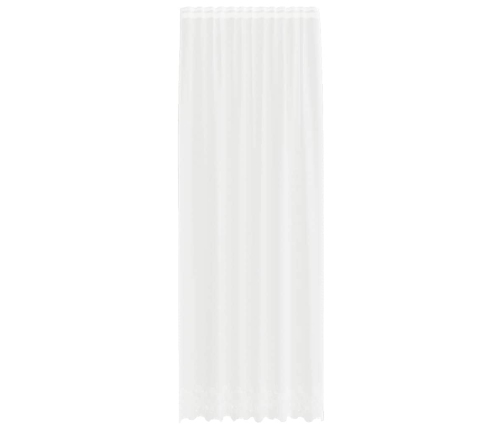 Kardinaid Kardinatega Valge 500X100Cm Polüester
