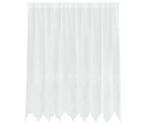 Lina Kardin Kardinatega Lilled Valge 140 X 200 Cm Polüester