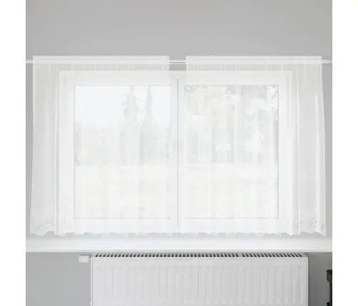 Kardinaid Kardinatega Valge 500X100Cm Polüester