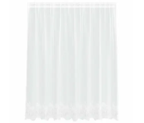 Kardinaid Kardinatega Valge 500X100Cm Polüester