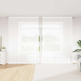 Kardinaid Kardinatega Valge 500X100Cm Polüester