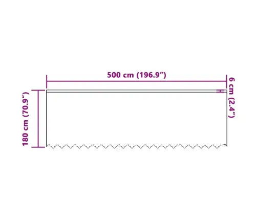 Mežģīņu Aizkars Ar Aizkariem Ziedu Raksts Balta 500 X 180 Cm Poliesters Vidaxl