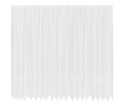 Mežģīņu Aizkars Ar Aizkariem Ziedu Raksts Balta 500 X 260 Cm Poliesters Vidaxl