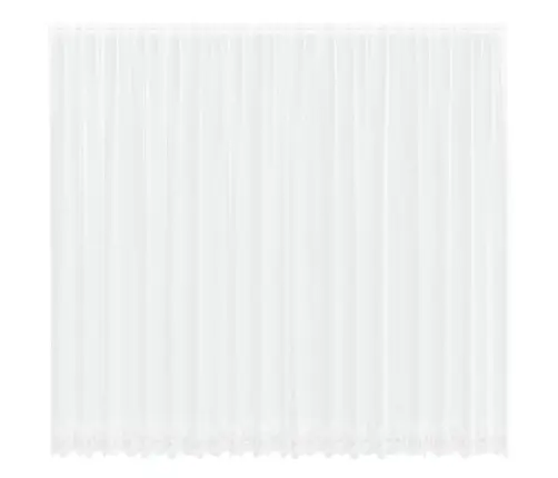 Kardinaid Kardinatega Valge 500X100Cm Polüester