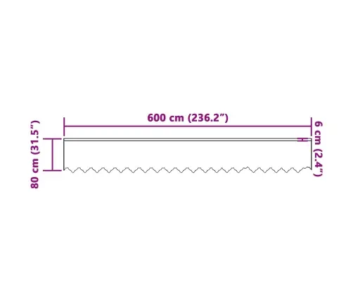 Nėrinių Užuolaida Su Užuolaidomis Balta 80 X 600 Cm Poliesteris